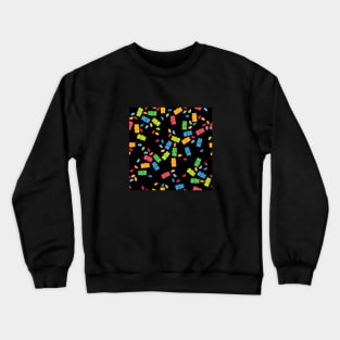 Colorful Gummy Bears Pattern Crewneck Sweatshirt